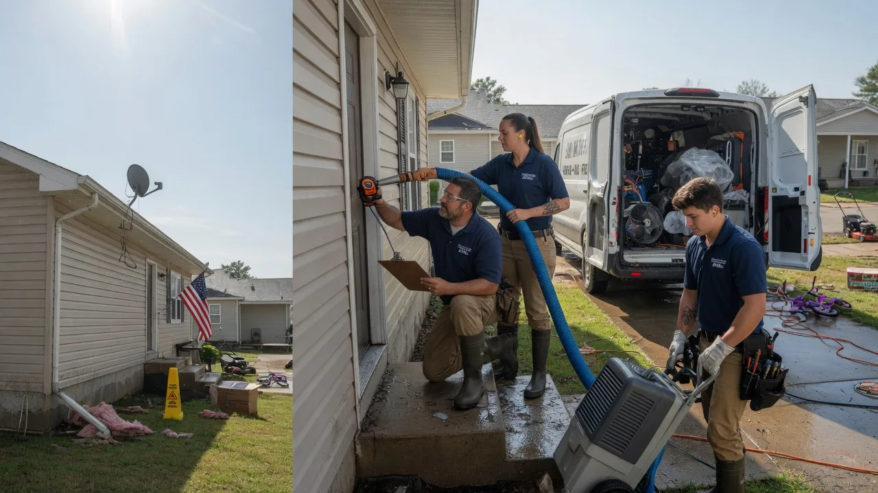 Ceiling Water Damage Restoration in Mount Vernon, OR near me